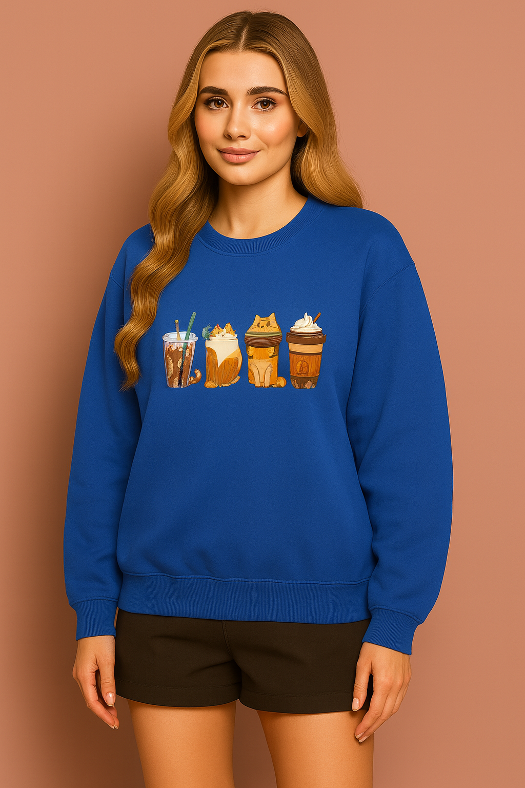 Cozy Cat Latte Sweatshirt