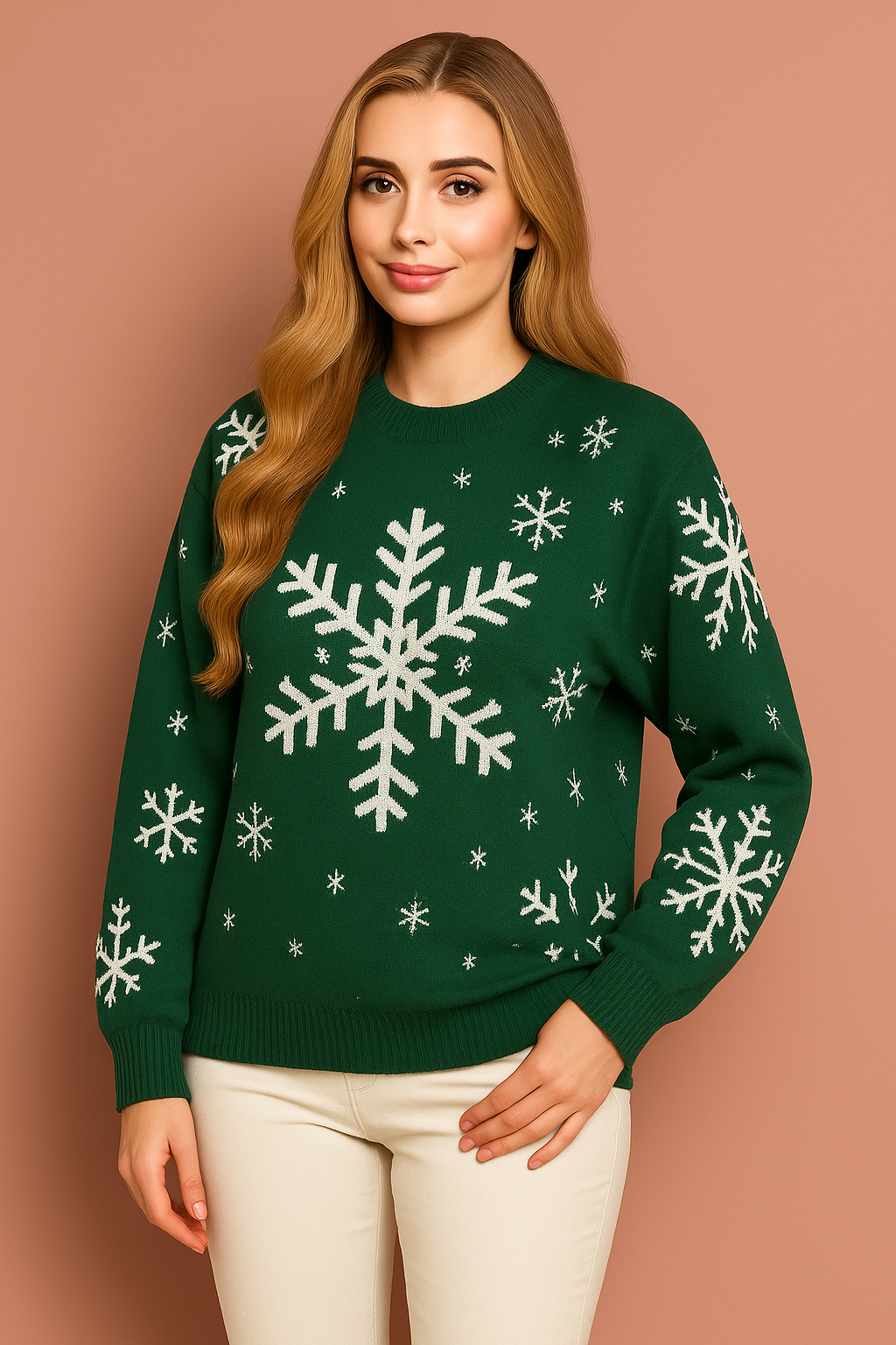Winter Snowflake Sweater